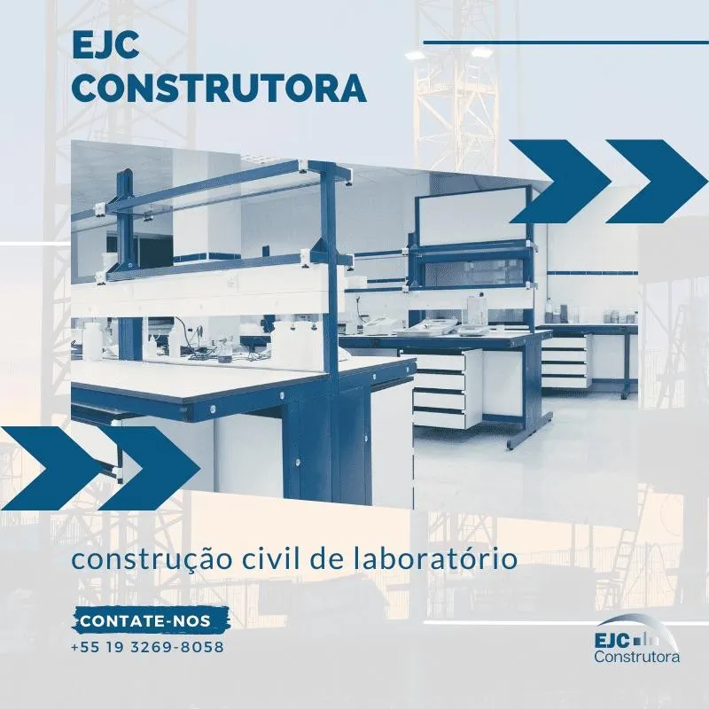 Imagem ilustrativa de Construção civil de laboratório