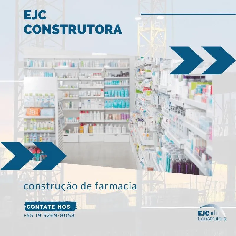 Imagem ilustrativa de Construção de farmacia