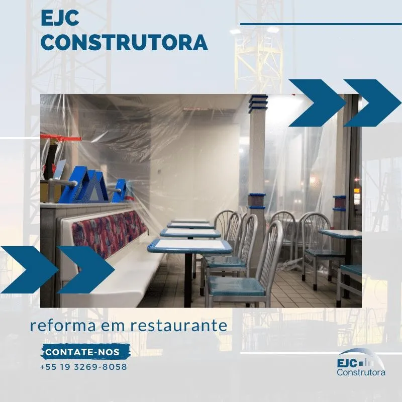 Imagem ilustrativa de Reforma em restaurante