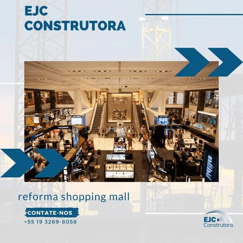 Imagem ilustrativa de Reforma shopping mall